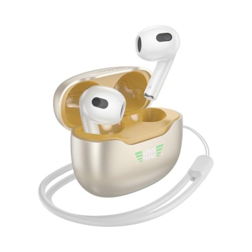 Навушники BOROFONE BW40 Gratified true wireless BT headset Champagne Gold