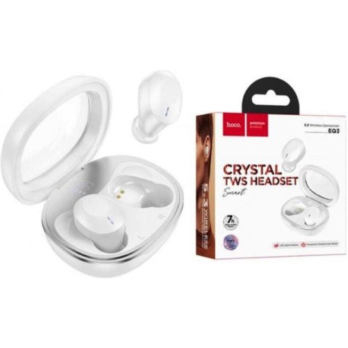 Навушники HOCO EQ3 Smart true wireless BT headset White