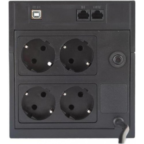 ПБЖ, Powercom, RPT-1500AP LCD SCHUKO Powercom  1500VA/900W line-interactive USB 4*Schuko