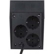 ПБЖ, Powercom, RPT-1000A Schuko Powercom  1000VA/600W line-interactive 3*Schuko