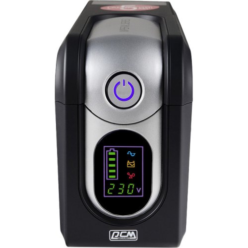 ПБЖ, Powercom, IMD-625AP LCD Schuko Powercom  625VA/375W line-interactive USB (2+1)*Schuko