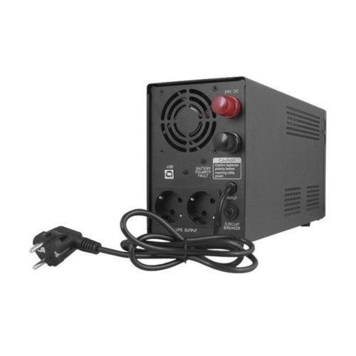 ПБЖ, Powercom, INF-1100 LCD Powercom  1100VA/770W USB 2*Schuko 24v/220v