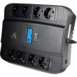 ПБЖ, Powercom, SPD-550U LCD Powercom  550VA/330W line-interactive 4+4 SCHUKO, 2.4А 2*USB Charger
