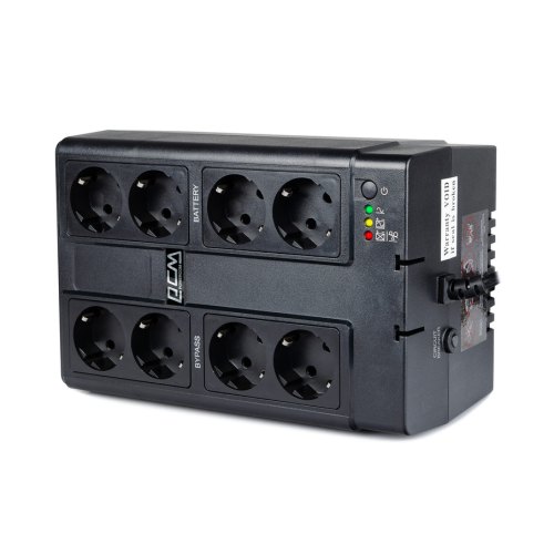 ПБЖ, Powercom CUB-850N, 510 Вт, 8 х EURO Schuko