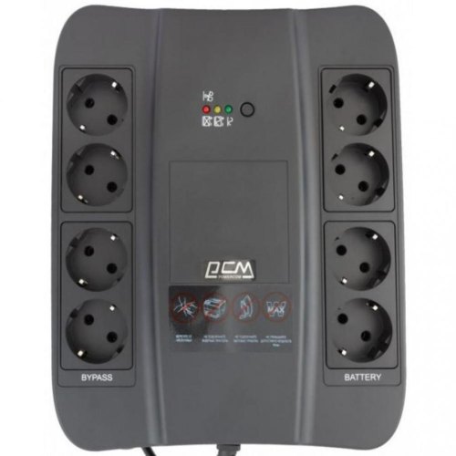 ПБЖ, Powercom, SPD-850U Powercom  850VA/510W line-interactive USB 4+4 SCHUKO