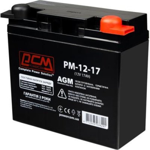Акумулятор Powercom PM-12-17