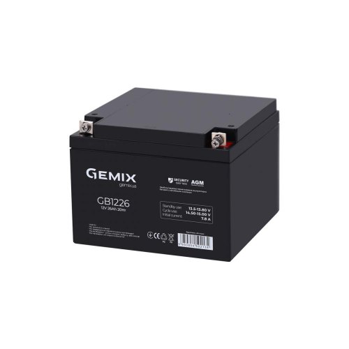 Батарея до ПБЖ Gemix GB1226  Акумуляторна батарея AGM
