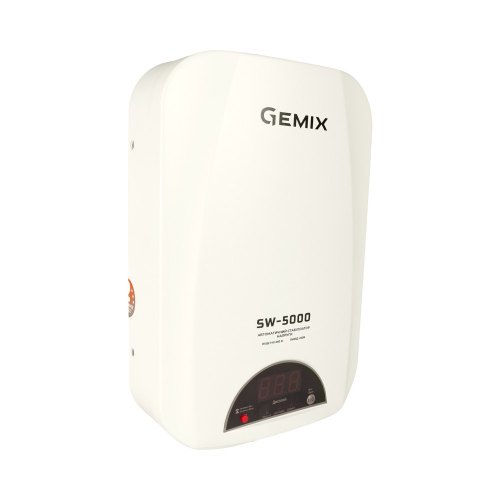 Стабілізатори напруги Gemix SW-5000 Gemix Стабілізатор напруги релейний цифровий, 3500Вт