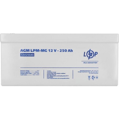 Акумулятор мультигелевий AGM LPM-MG 12V - 250 Ah