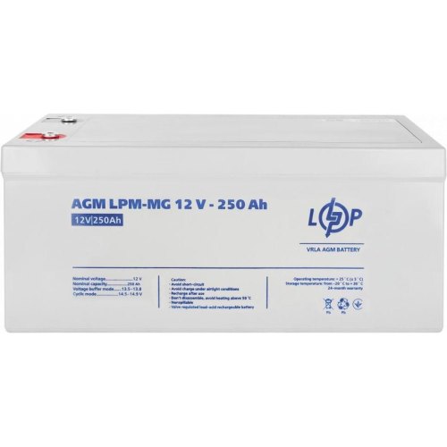 Акумулятор мультигелевий AGM LPM-MG 12V - 250 Ah