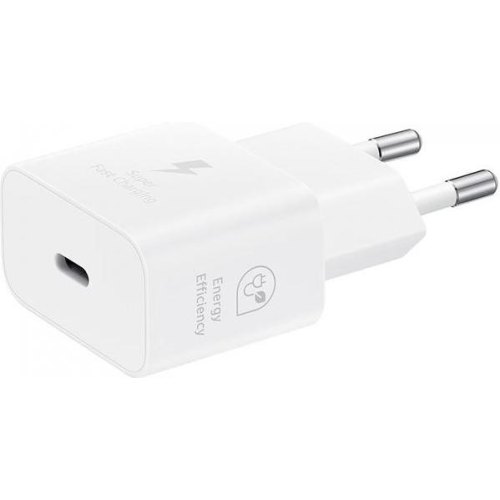 Мережевий зарядний пристрій Samsung 25W Travel Adapter (без кабеля) EP-T2510NWEGEU, White