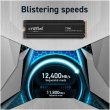 Накопичувач SSD диск Crucial T700 with Heatsink 1TB NVMe 2.0 M.2 2280 PCIe Gen5 x4 3D NAND TLC (CT1000T700SSD5)