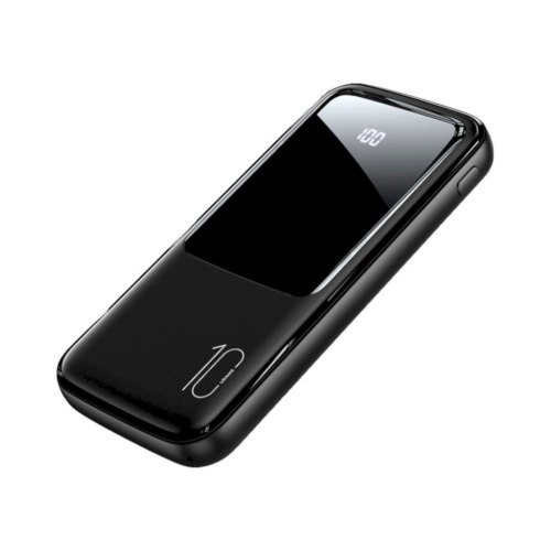 Зовнішній акумулятор PowerBank Usams US-CD163 PB58 Dual USB Digital Display Power Bank 10000mAh Black
