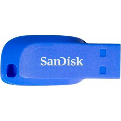 USB флеш SanDisk USB 2.0 Cruzer Blade 64Gb Electric Blue