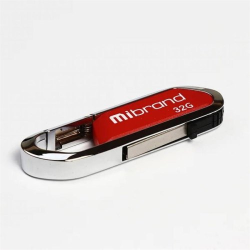 USB флеш Mibrand USB 2.0 Aligator 32Gb Dark Red