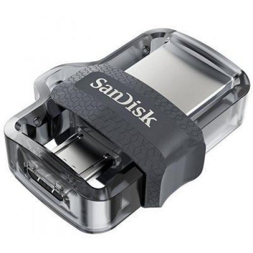 USB флеш SanDisk USB 3.0 Ultra Dual OTG 64Gb (150 Mb/s)