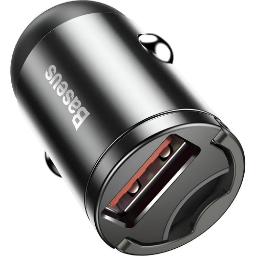 Автомобільний зарядний пристрій Baseus Tiny Star Mini Quick Charge Car Charger USB Port 30W Gray