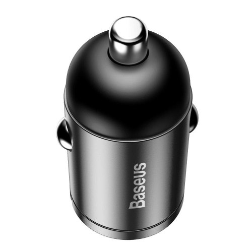 Автомобільний зарядний пристрій Baseus Tiny Star Mini Quick Charge Car Charger USB Port 30W Gray