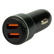 Автомобільний зарядний пристрій BOROFONE BZ17 Core dual port QC3.0 car charger set(Micro)