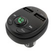АЗП з FM-модулятором BOROFONE BC26 Music joy Car wireless FM transmitter Black