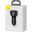 АЗП Baseus Superme Digital Display PPS Dual Quick Charger Car Charger Black