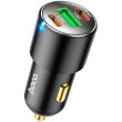 Автомобільний зарядний пристрій HOCO NZ6 PD45W 3-port(2C1A) car charger Black