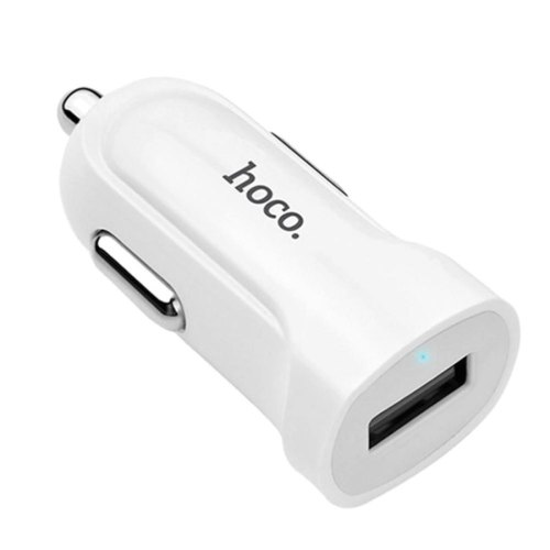 Автомобільний зарядний пристрій HOCO Z2 single-port car charger White