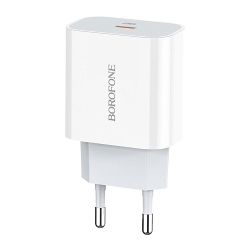Мережевий зарядний пристрій BOROFONE BA38A Plus Speedy PD20W White