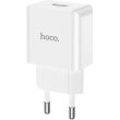 Мережевий зарядний пристрій HOCO C106A Leisure single port charger White