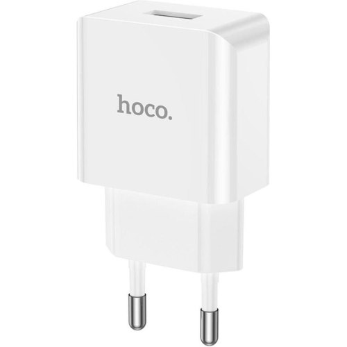 Мережевий зарядний пристрій HOCO C106A Leisure single port charger White