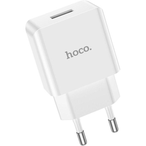 Мережевий зарядний пристрій HOCO C106A Leisure single port charger White