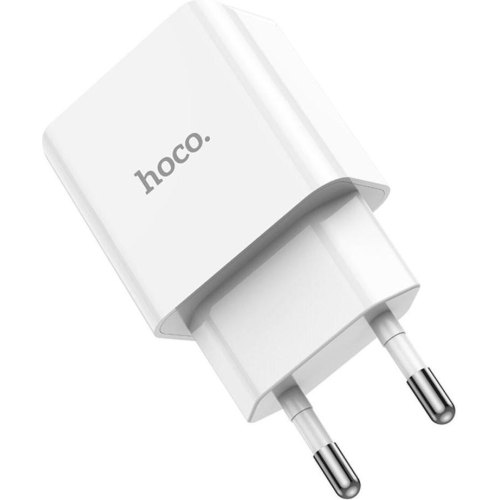 Мережевий зарядний пристрій HOCO C106A Leisure single port charger White