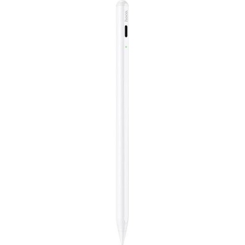 Стилус HOCO GM102 Smooth series active anti-mistake touch capacitive pen for iPAD White