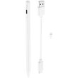 Стилус HOCO GM102 Smooth series active anti-mistake touch capacitive pen for iPAD White