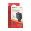 Мережевий зарядний пристрій BOROFONE BA46A Premium PD + QC3.0 (Type-C to Lightning) Black