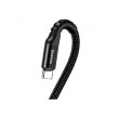 Кабель Baseus Fish eye Spring Data Cable For Type-C 3A 1M Black