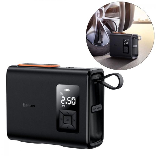 Автомобільний насос Baseus Mega EnergyPump Series Dual Cylinder Wireless Inflator