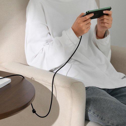 Кабель Baseus MVP 2 Elbow-shaped Fast Charging Data Cable USB to iP 2.4A 1m Black