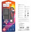 Мережевий зарядний пристрій HOCO C96A single port charger set(Type-C) Black