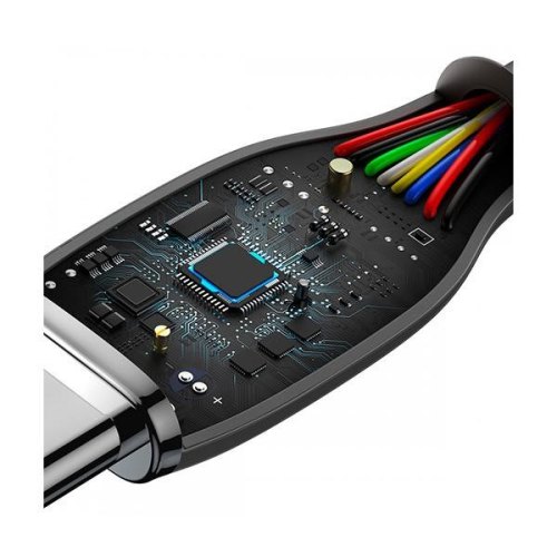 Кабель Baseus Jelly Liquid Silica Gel Fast Charging Data Cable Type-C to Type-C 100W 1.2m Black