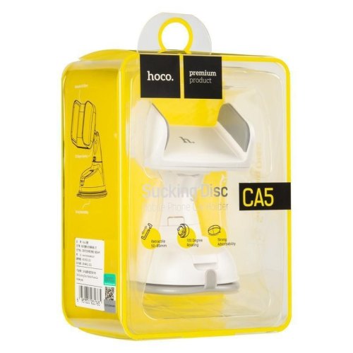 Автотримач для мобільного HOCO CA5 Suction vehicle Holder Gray