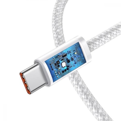Кабель Baseus Dynamic Series Fast Charging Data Cable Type-C to Type-C 100W 2m White