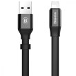 Кабель Baseus Two-in-one Portable Cable（Android/iOS）Black