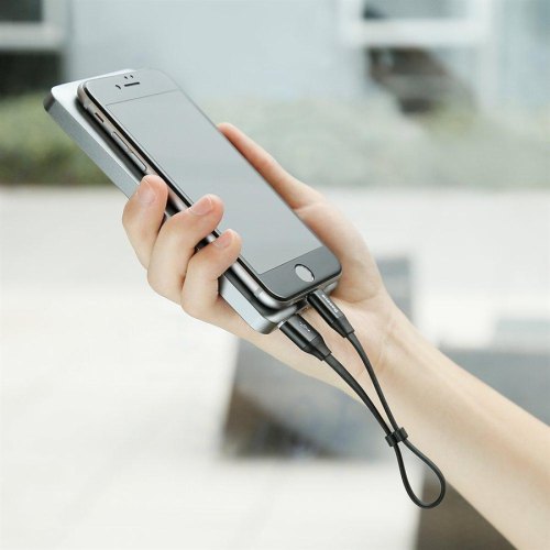 Кабель Baseus Nimble Portable Cable For Apple 23CM Black