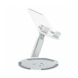 Тримач для мобільного BOROFONE BH75 Flawless folding rotatable desktop holder White