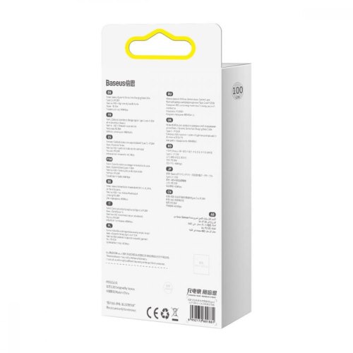 Кабель Baseus Dynamic Series Fast Charging Data Cable Type-C to iP 20W 1m Slate Gray