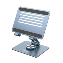 Підставка для ноутбука HOCO PH52 Might metal rotating tablet desktop holder Metal Gray