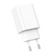 Мережевий зарядний пристрій BOROFONE BA65A Single port PD20W charger White
