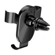 Автотримач для мобільного BOROFONE BH48 Warrior Air outlet Gravity Car holder Black