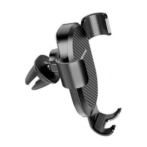 Автотримач для мобільного BOROFONE BH48 Warrior Air outlet Gravity Car holder Black